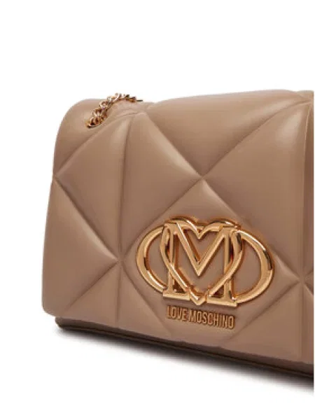 Love Moschino Rankinė ant peties / auksas smėlio
