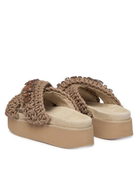 Natikači Inuikii Woven Stones Platform bež