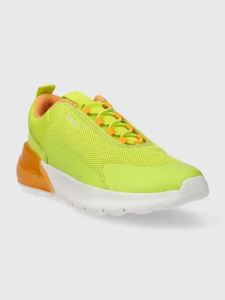 Geox sneakers boty ACTIVART ILLUMINUS zelené