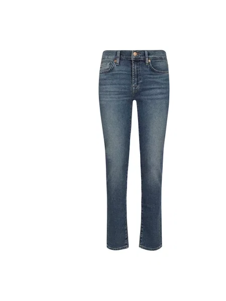 Jeansy 7 For All Mankind niebieskie
