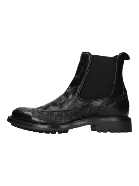 Buty do kostki Hundred100 skórzane czarne