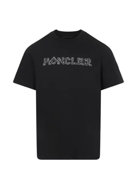 Tricou Moncler cu autograf negru