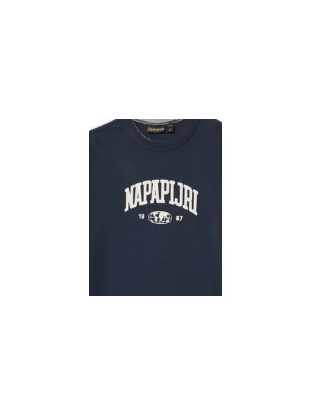 Napapijri Póló S-Inot D Regular Fit sötétkék