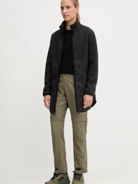 Jack Wolfskin melegítőfelső női HIGH CURL fekete