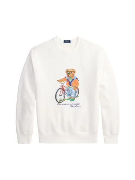 Bluza nierozpinana Polo Ralph Lauren biała