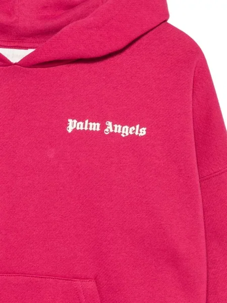 Bluza z kapturem dziecięca Palm Angels różowa