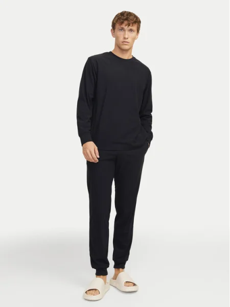 Pijamale Jack & Jones negru
