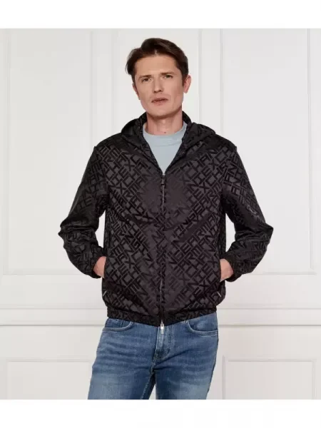 Armani Exchange Kabát fekete