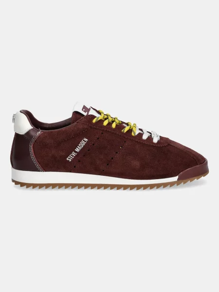 Замшеві кросівки Steve Madden Mirage-Sm бордовий