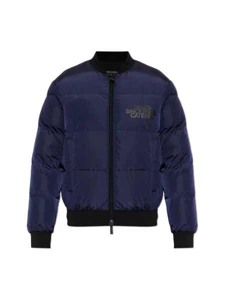 Kurtka bomber Dsquared2 niebieski