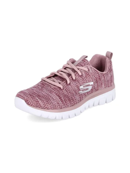 Félcipő Skechers lila