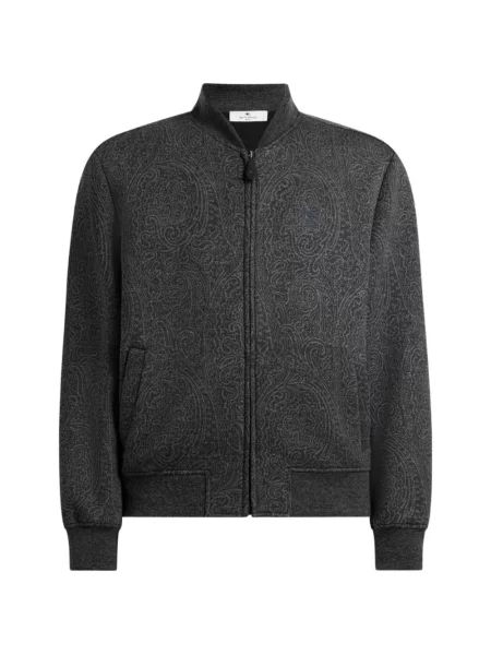 Geacă bomber Etro din jacard gri