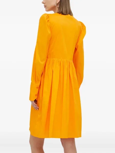 Rochie maxi Gestuz lungă de costum portocaliu