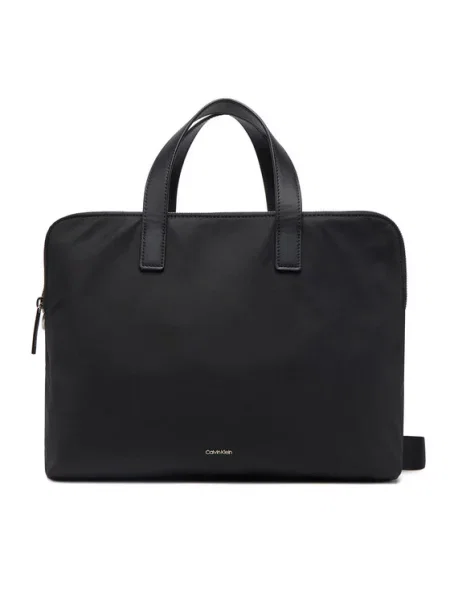 Torba na laptopa Calvin Klein czarna