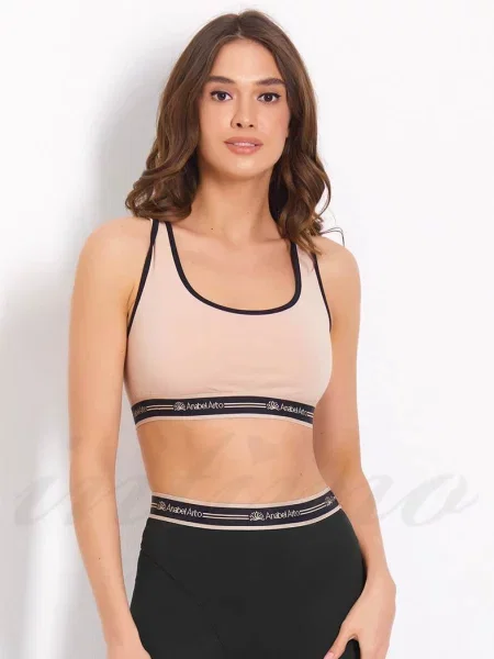 Топ бежевий