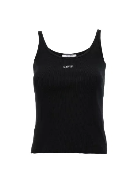 Dzianinowa podkoszulka Off-white biała