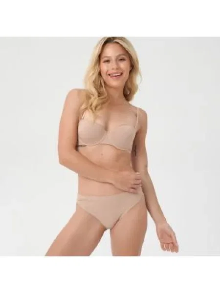 Sinsay Balkonetová podprsenka Krémová