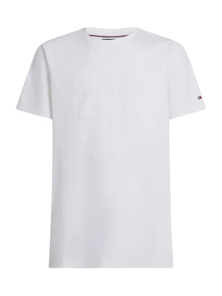 TOMMY HILFIGER Tricou alb
