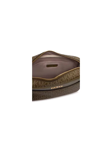 Ročna torba MICHAEL Michael Kors Bev Khaki