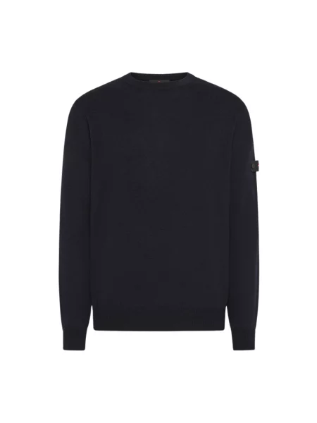 Sweter Peuterey wełniany niebieski