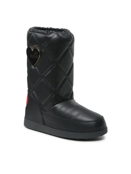 Cizme de zăpadă LOVE MOSCHINO negru
