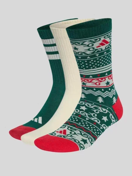 Skarpety z mieszanki bawełny w zestawie 3 szt. Adidas Sportswear