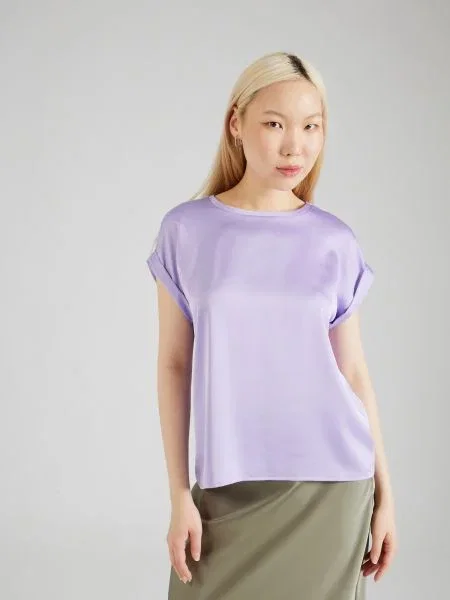 VILA Tricou ELLETTE lila