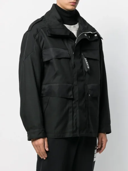 Geacă Givenchy cu glugă negru