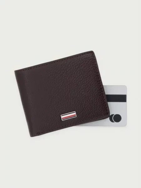 Tommy Hilfiger портфейл мъжки от кожа кафяво