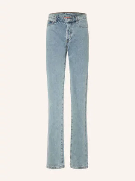 Wrstbhvr Džíny Joel Straight Fit light blue modré