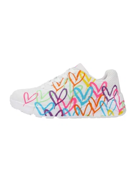 Sneakersy Skechers białe