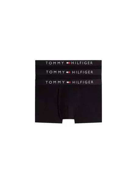 Nohavičky Tommy Hilfiger čierna