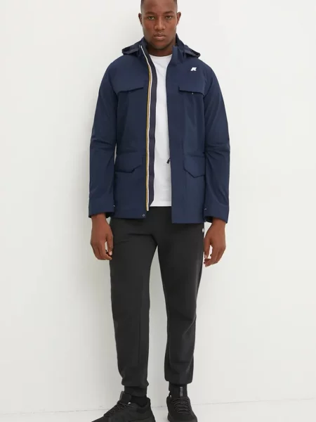 Демисезонная куртка K-way синяя