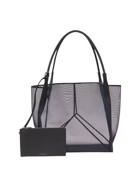 Shopperka Victoria Beckham niebieska