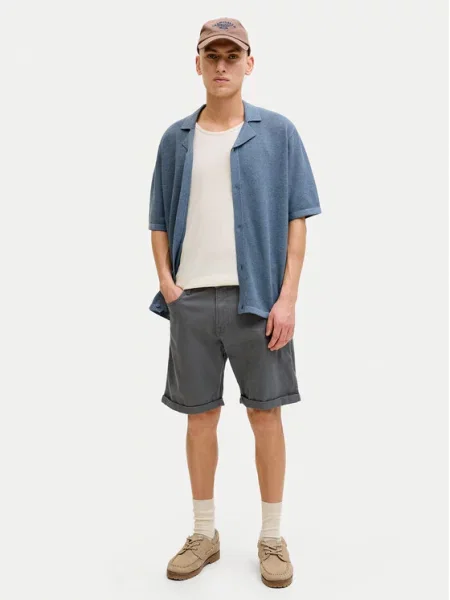 Jack & Jones Jeans kratke hlače Rick siva