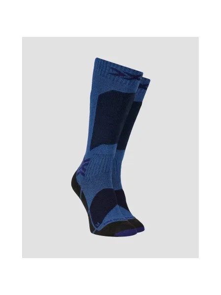 Lyžařské ponožky X-Socks Ski Discover Otc blue blossom/marine modré