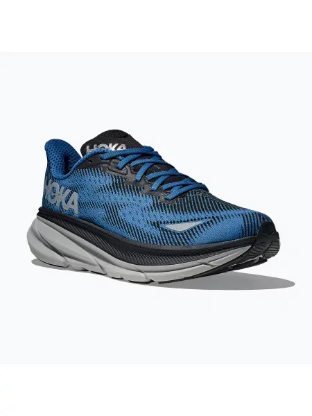 Кросівки для бігу HOKA Clifton 9 GTX black/foggy night чорні