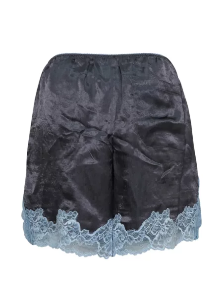Pantaloni scurți Mardi Mercredi din dantelă gri