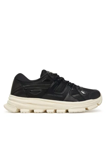 Sneakersy Armani Exchange czarne