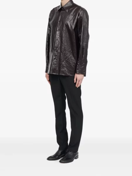 Риза Mm6 Maison Margiela кафяво
