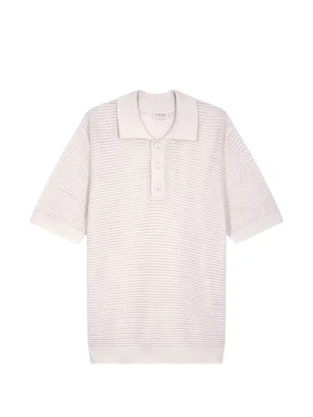 Tricou polo Fursac tricotate