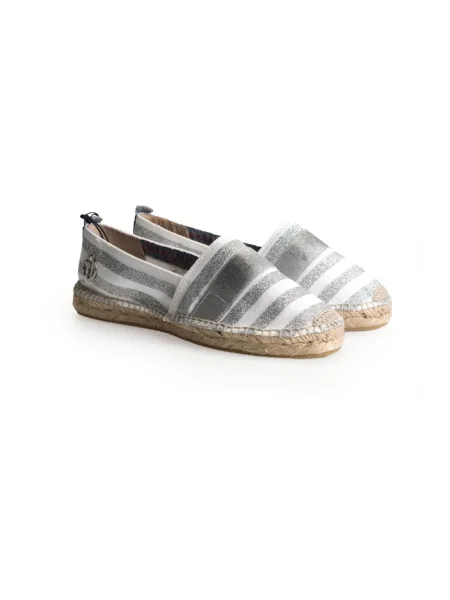 Espadryle Trussardi skórzane szare