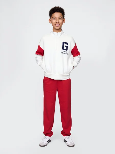 Pantaloni de trening Gap alb