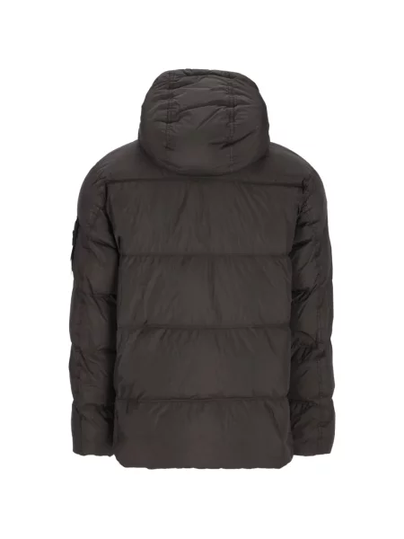 Geacă Stone Island cu strasuri gri