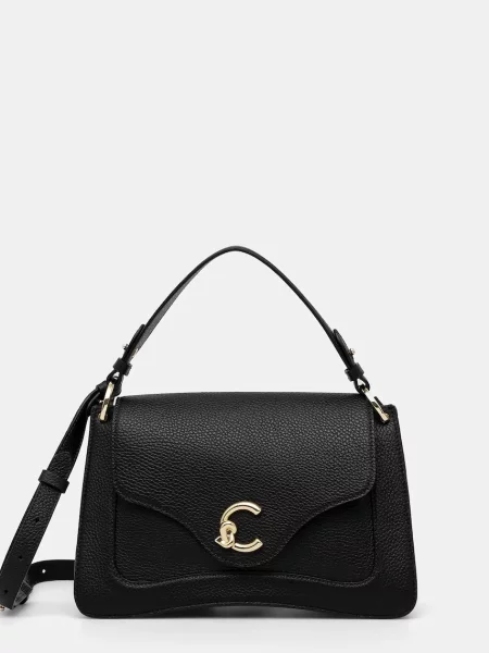 Rucsac Coccinelle din piele negru