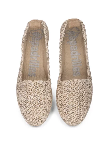Chiloți Espadrilles cu platformă slip-on