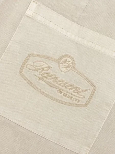 Pantaloni scurți Represent cu broderie
