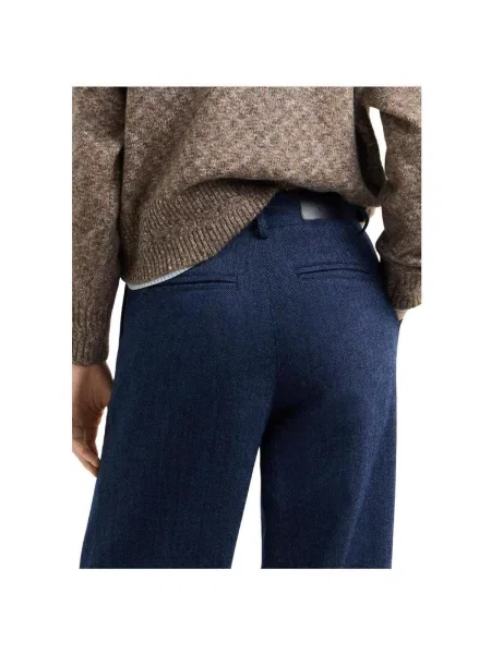 Pantaloni Pepe Jeans albastru