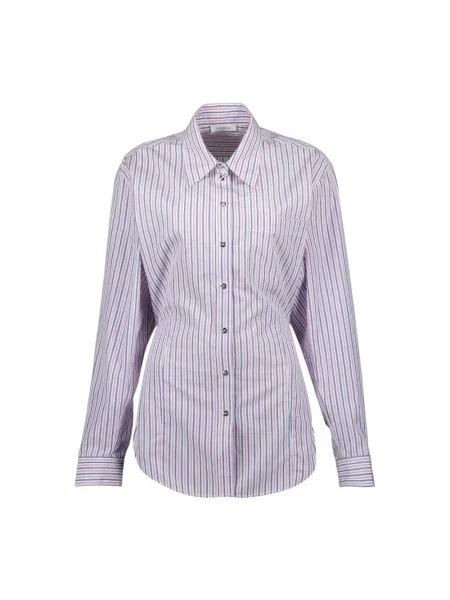 Koszula Rabanne w paski fioletowa