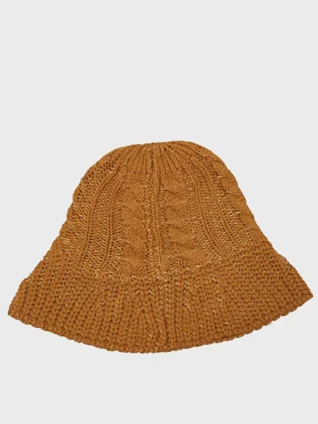 Трикотажний капелюх Gant жовтий